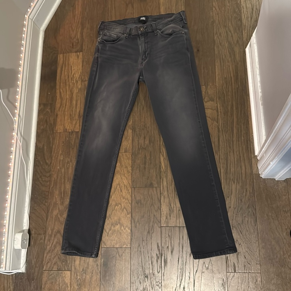 PAIGE - Gray Jean - Slim Fit - Size 34